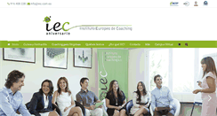 Desktop Screenshot of institutoeuropeodecoaching.com